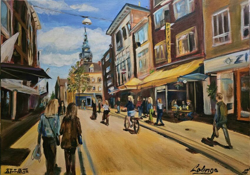 Stoeldraaierstraat in Groningen